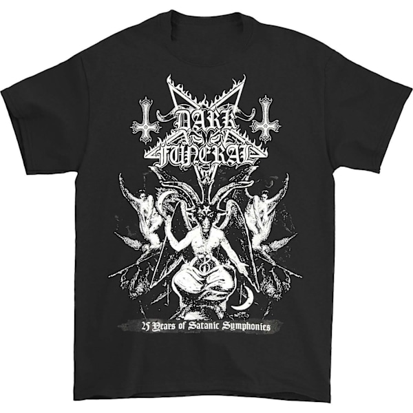 Dark Funeral 25th Anniv Baphomet Tee T-shirt M