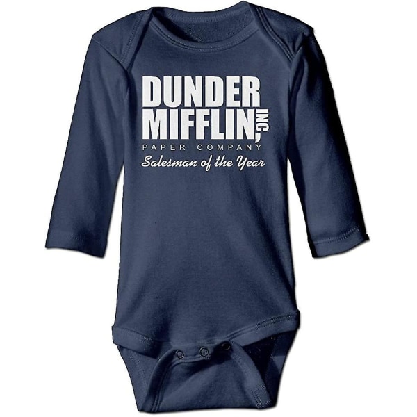 Rolig vintage unisex Dunder Mifflin Inc Baby Romper Nursling