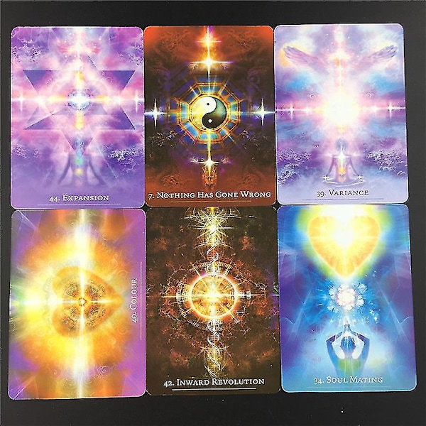 Oracle The Secret Language Of Light Tarot Oracle Card Board Deck Games Spelkort för festspel44st Ts39