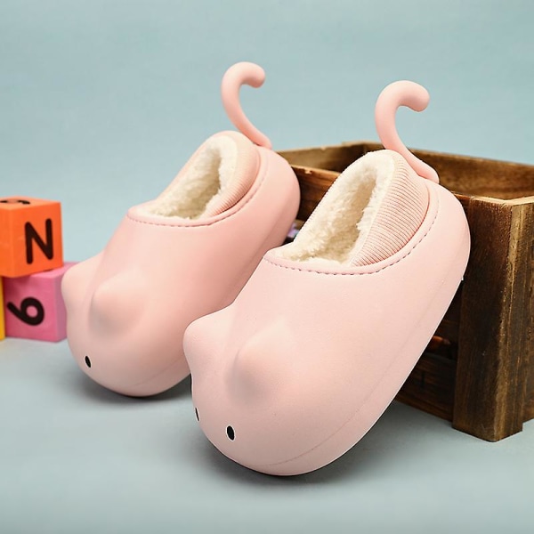 Barn bomullstofflor Modesandaler Utomhus Halkfria skor inomhus Yj5920 Pink 240