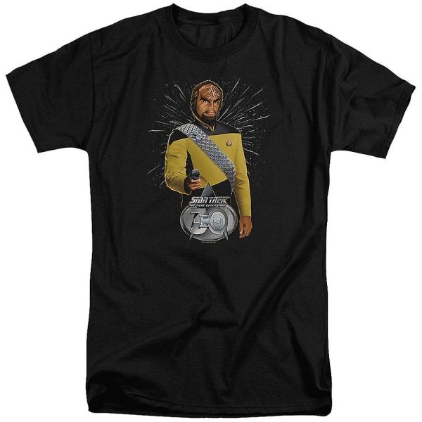 Worf 30-årsjubileum Star Trek The Next Generation T-shirt XXXL