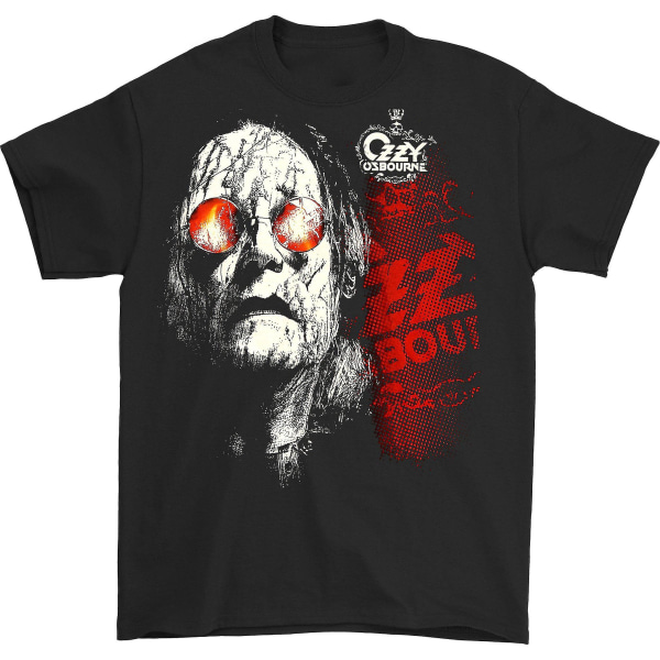 Ozzy Osbourne svart regnt-shirt XL