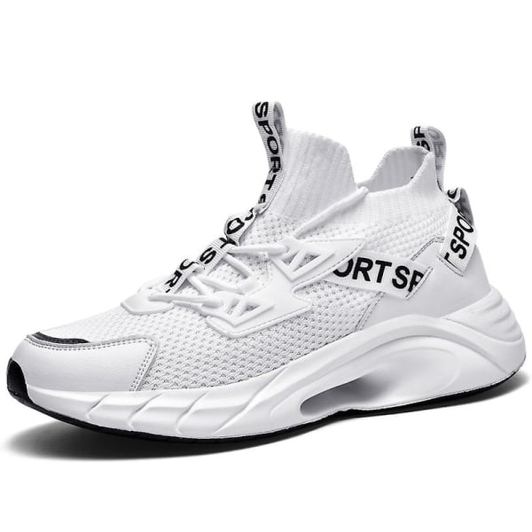 Löpning för herr Andas promenader Atletisk Skor Mode Sneakers 3Bf806 White 42