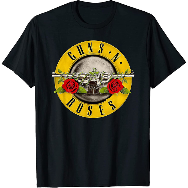 Ripleys Kläder Herr officiella T-shirt Guns N Roses Logo Klassisk metall S