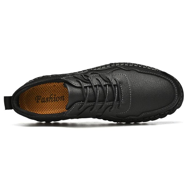 Herrskor Mode Sneaker Löparskor Halkfria Casual Skor K8903 Black 38