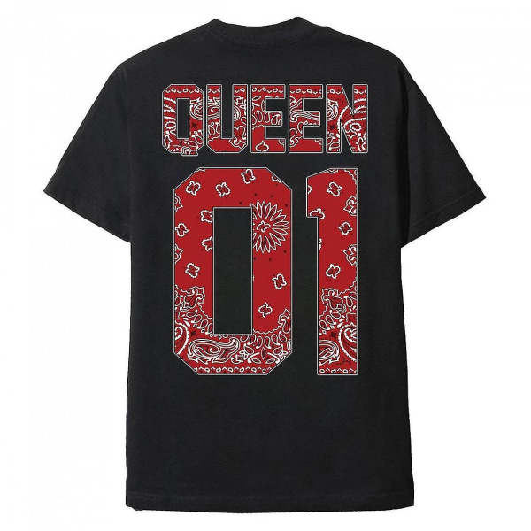 Kändis nummer T-shirt Queen 01 XL