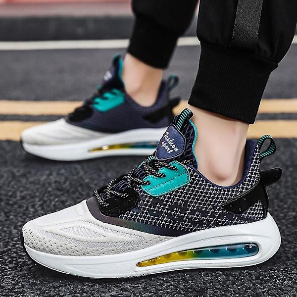 Herr Air Sports löparskor Damping Sneakers 1G9936 Blue 39