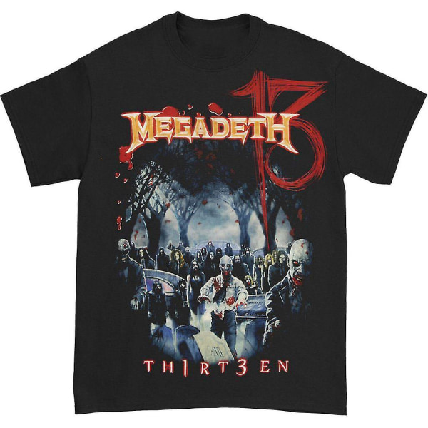 Megadeth Zombie Group 13 T-shirt M