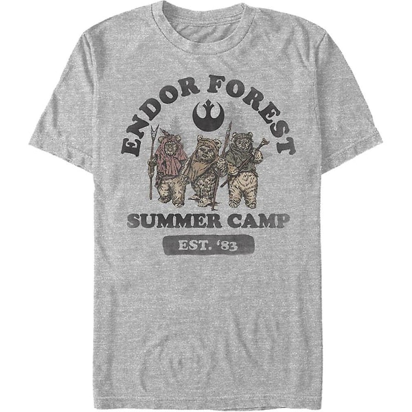 Endor Forest Summer Camp Star Wars T-shirt S