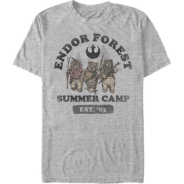 Endor Forest Summer Camp Star Wars T-shirt XXL