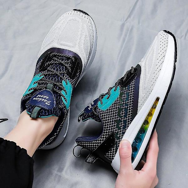 Herr Air Sports löparskor Damping Sneakers 1G9936 Blue 40
