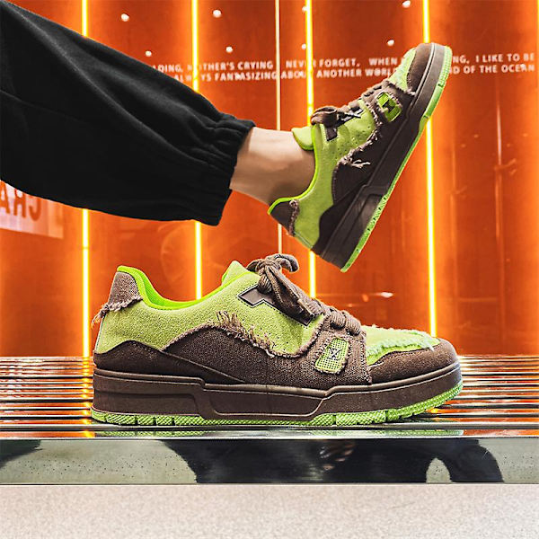 Herr Sneakers Andas Herr Skateboard Skor Löparskor 2Iv09 Brown 41