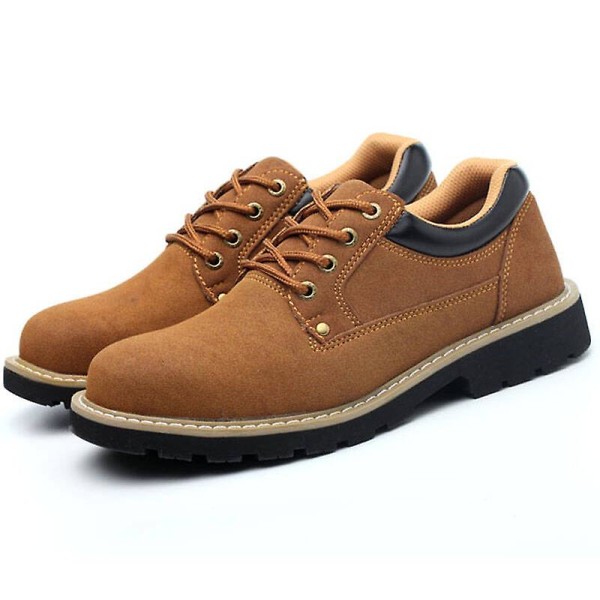 Damsneakers Andas lätta ståltå säkerhetsarbetsskor 2D530 Brown 43