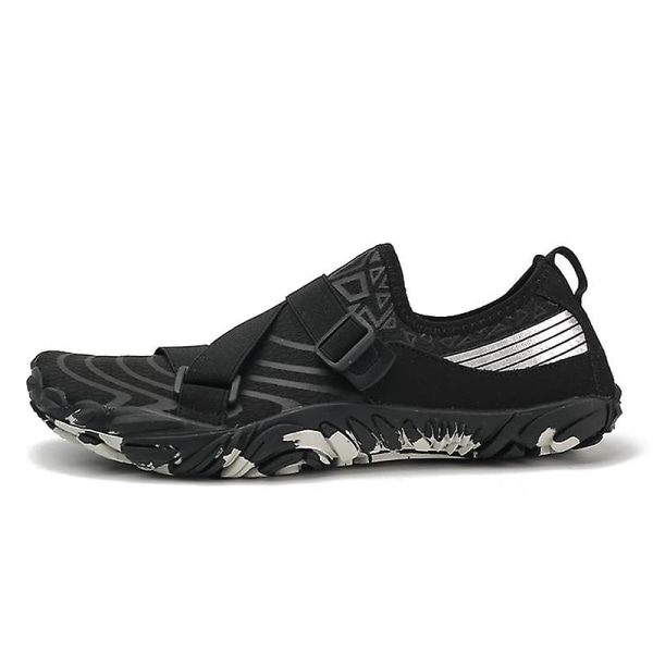 Vattenskor för män Snabbtorkande Sport Aqua Skor 3B1008 Black 38
