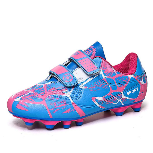 Fotbollsskor Barn Fotbollsskor Vuxen Fotbollsskor Grästräning Sport Skor Sneakers 3B1616 Pink 38