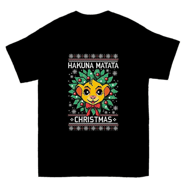 Hakuna Matata Ugly Christmas Sweater T-shirt XXL