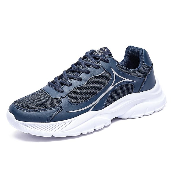 Löpning för herr Andas promenader Athletic Skor Mode Sneakers 3Bnk12 Blue 41