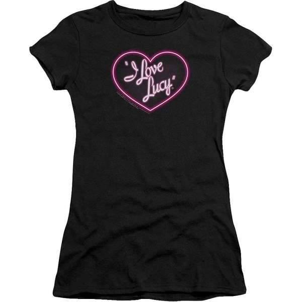 Junior Neon Logo I Love Lucy Shirt L