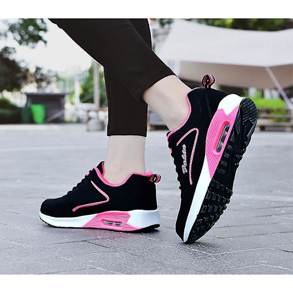 Löparskor för damer Andas Air Cushion Sneakers Pink EU 39