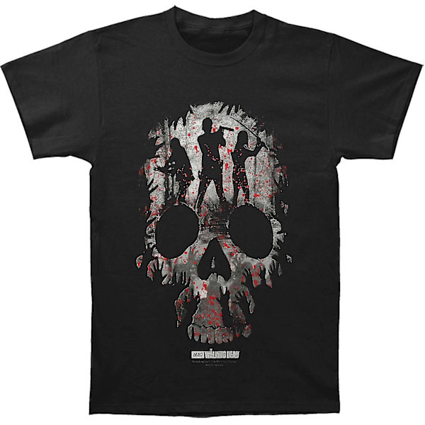 Walking Dead Heroes Skull T-shirt Kläder M