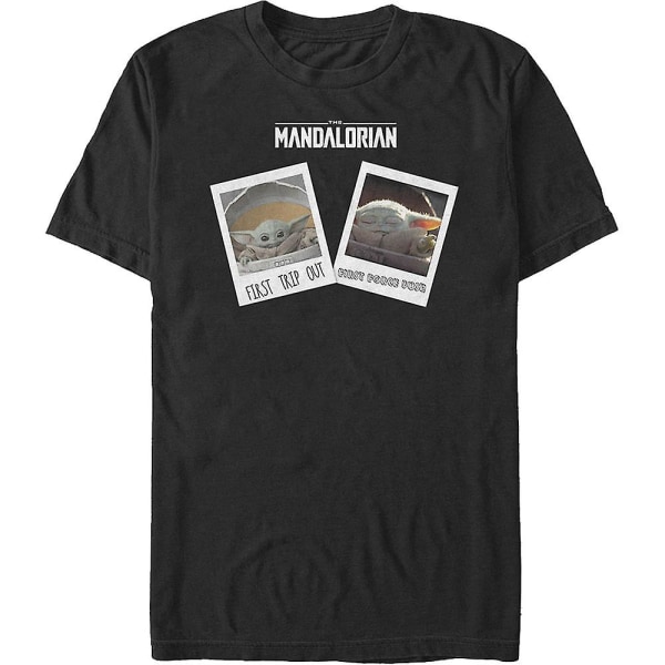 The Child Polaroids Star Wars The Mandalorian T-shirt XXXL