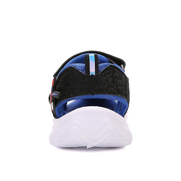 Barns strandtofflor Modesandaler Utomhus Halkfria inomhusskor 2101-3 BlackBlue 30