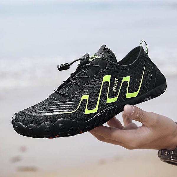 Herr River Walking Shoes Water Shoes Quick Drying River Sea Water Sneakers 89 Black 42