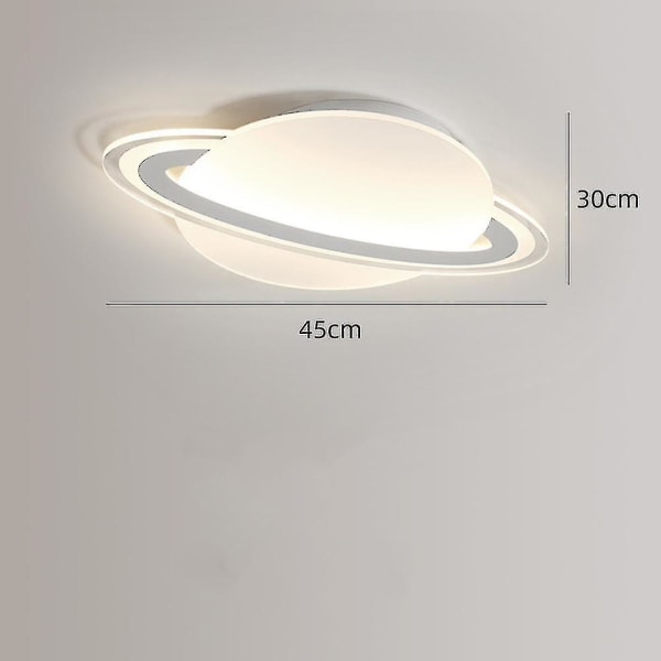45 cm taklampa 25W steglös dimning Ultratunn elliptisk tecknad Planet LED-taklampa