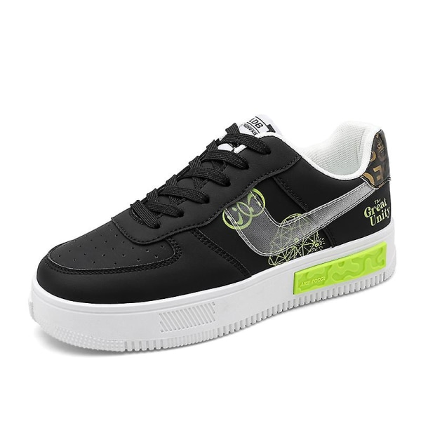 Herr Sneakers Andas Dam Skateboard Skor Löparskor Yjf076 Black 39