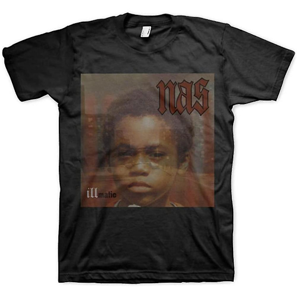 Ill Rock Merch Nas - Illmatic Album Cover T-shirt XL