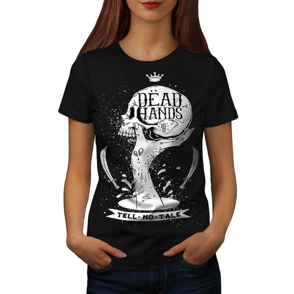 Dead Hand Goth Women Blackt-shirt XL