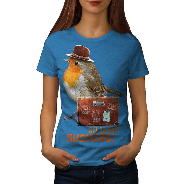 Så länge Offensiv Rolig Kvinnlig Kunglig T-shirt XL