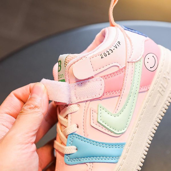 Sneakers för barn Mode Löparskor Flickor Sportskor som andas Yjaj533 Pink 26