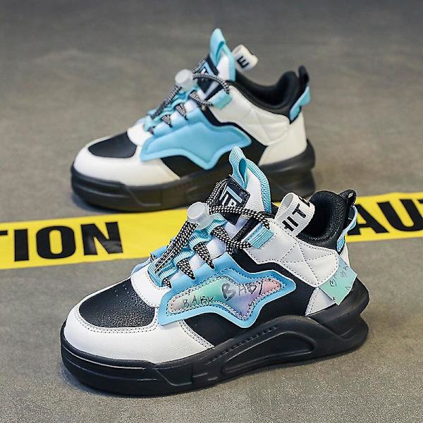 Kids Sneakers Andas löparskor Mode Sportskor 3Al819 BlackWhite 32