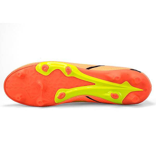 Fotbollsskor för herr, halkfria fotbollsskor, Gräs Fotbollssneakers 2K22017 Orange 37