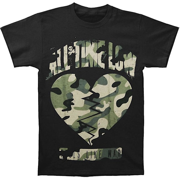 All Time Low Stor och trasig T-shirt M