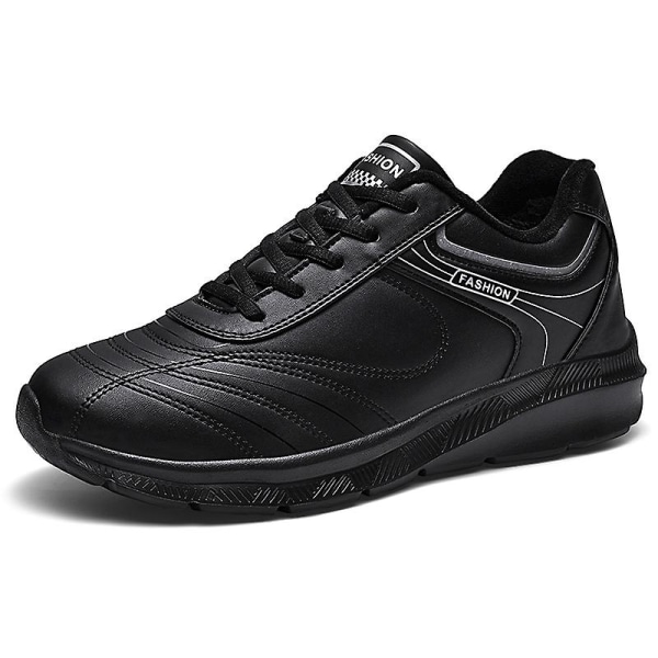 Herr Dam Sneakers Andas Promenadskor Mode Sportskor Äldre Skor H6870 Black 44