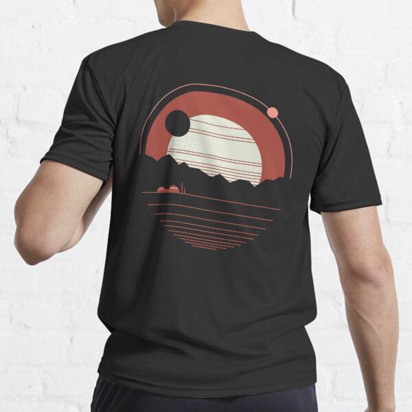 Solitude Active T-shirt Black M_Back