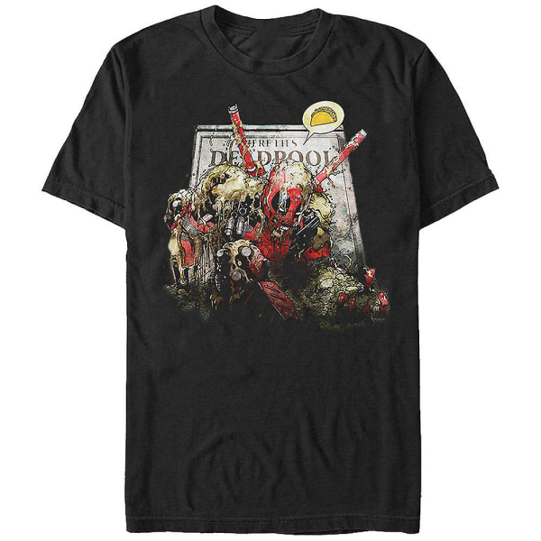 Upp för Tacos Deadpool T-shirt L