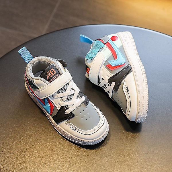 Sneakers för barn Mode Löparskor Flickor Sportskor som andas Yjaj533 Gray 26