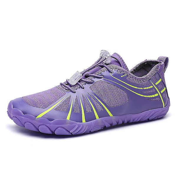 Vattenskor för män Quick-Dry Aqua Yoga Skor Barefoot Beach Sport Skor Yj6261 Purple 41