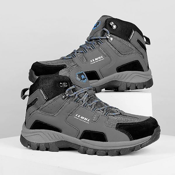 Vandringsskor för herr Andas Sneakers Halkfria utomhusskor 2107 Gray 41