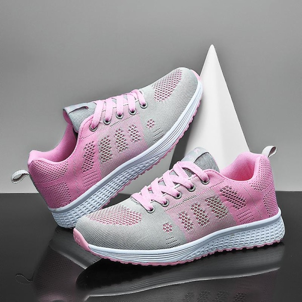 Dam Sneakers Super Light Sport Skor För Dam 0L1721 Pink 35