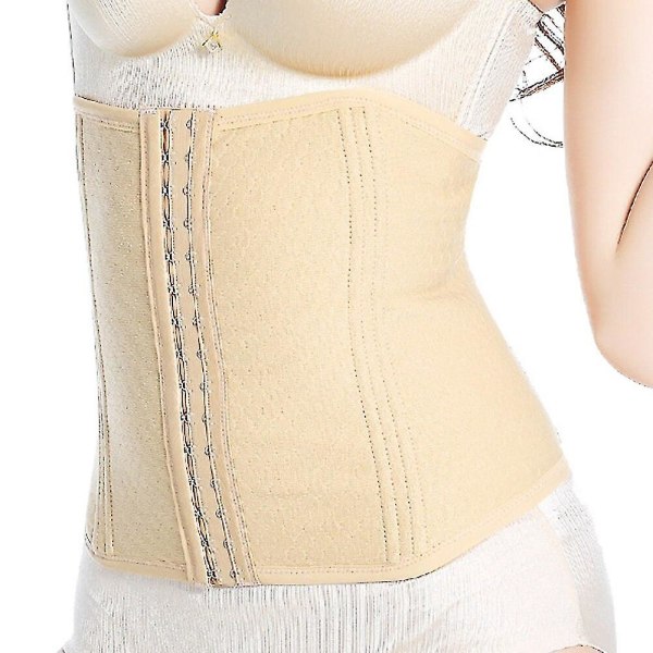 Gördlar Slim Body Shapers Korsett Waist Trainer Tjej Korrigerande underkläder Magkontroll Bälte Magtrimmer, svart XS