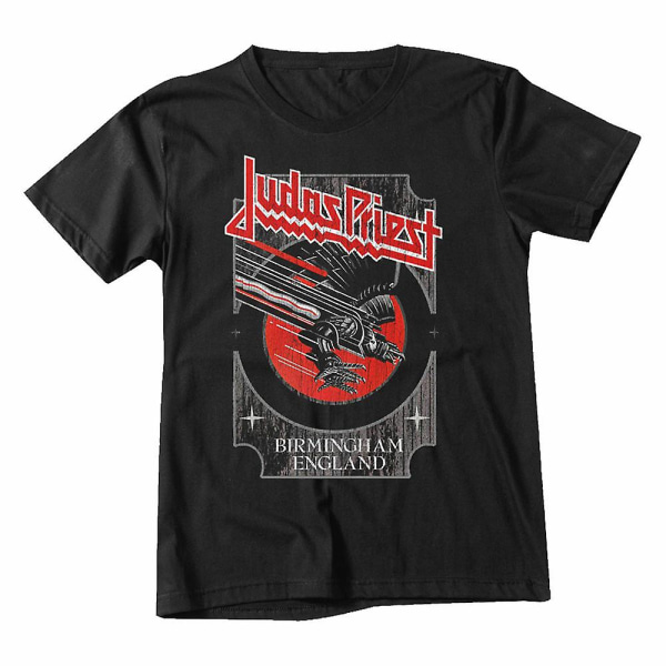Judas Priest Silver And Red Vengeance T-shirt XXL