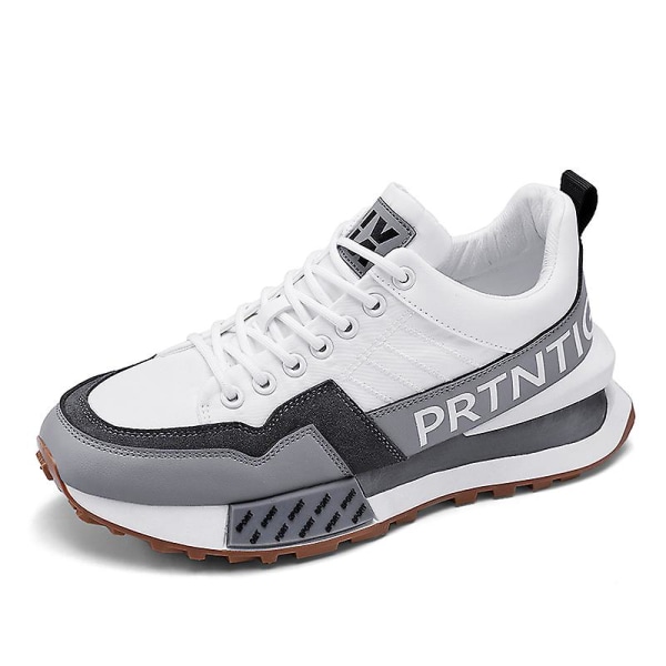 Herrsneakers Andas löparskor Mode Sportskor Ak18 White 42