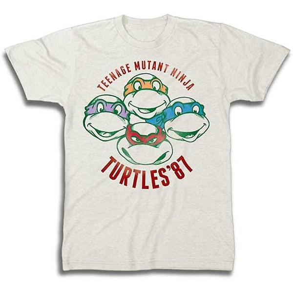 Teenage Mutant Ninja Turtles '87 Vuxen T-shirt 3XL