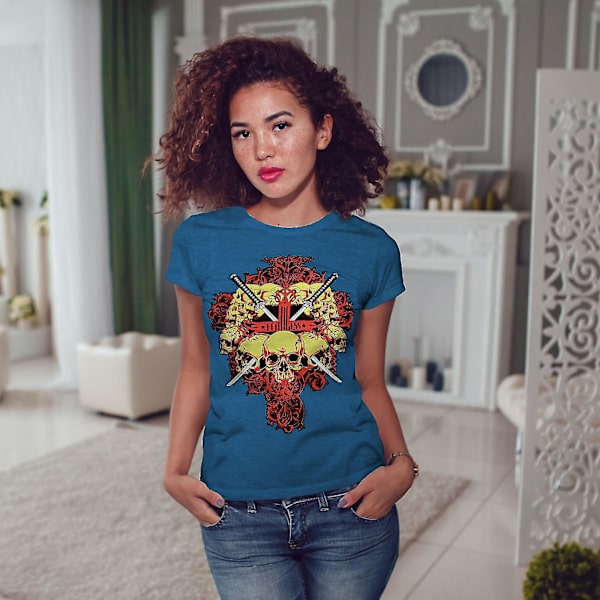 Orädd Rose Metal Dam Royal Bluet-shirt M