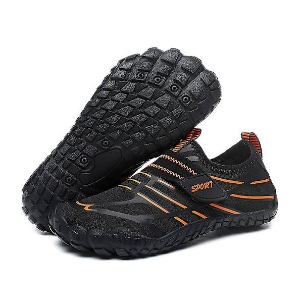 Vattenskor för barn River Walking Shoes Quick Dry River Sea Aqua Sneakers Strandskor 23 Black 31
