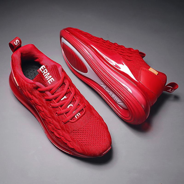 Herrsneakers Air Sports löparskor 2C6857 Red 44